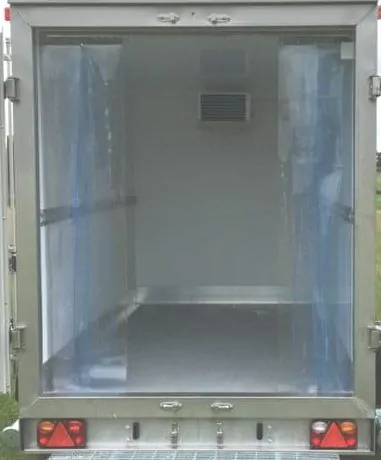 Inside a Refrigerated Trailer