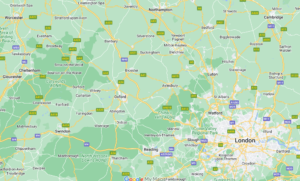 buckinghamshire map