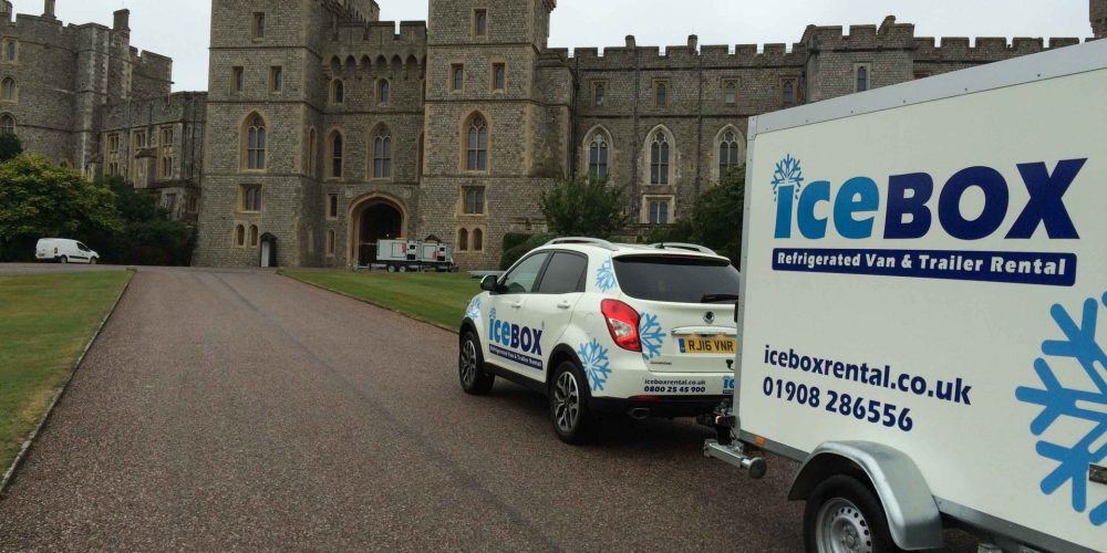 IceBox Refrigerated Trailers at Windsor Castle