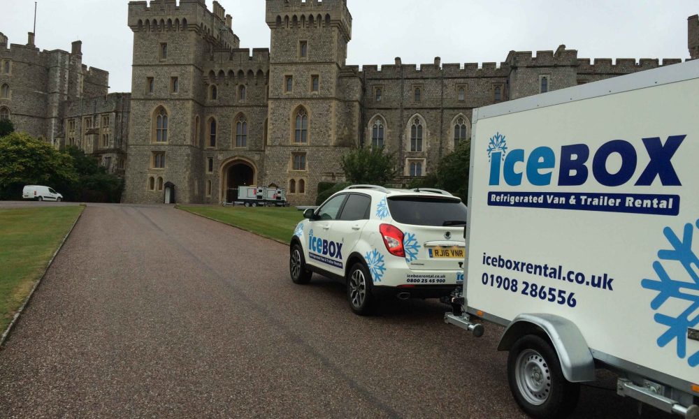 IceBox Refrigerated Trailers at Windsor Castle